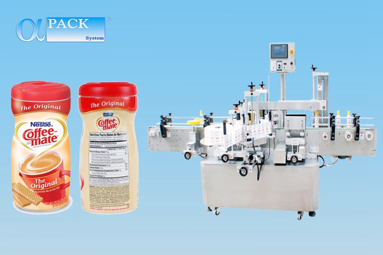 Automatic Twin Side Labeling Machine